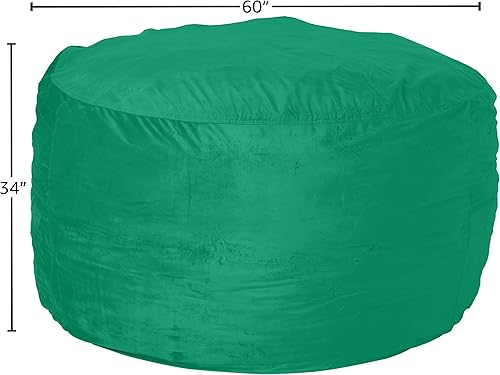 Miniatura 296 de Chill Sack - Funda para puf Microgamuza - Carbón - Solo funda,Microsuede - Chocolate - Solo funda,Microsuede - Azul marino - Solo funda,Guijarro -