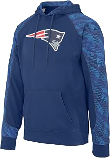 Zubaz NFL Men's Elevated Logo Viper Hoodie