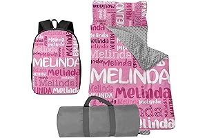 Personalized Toddler Nap Mat & Backpack Set for Preschool