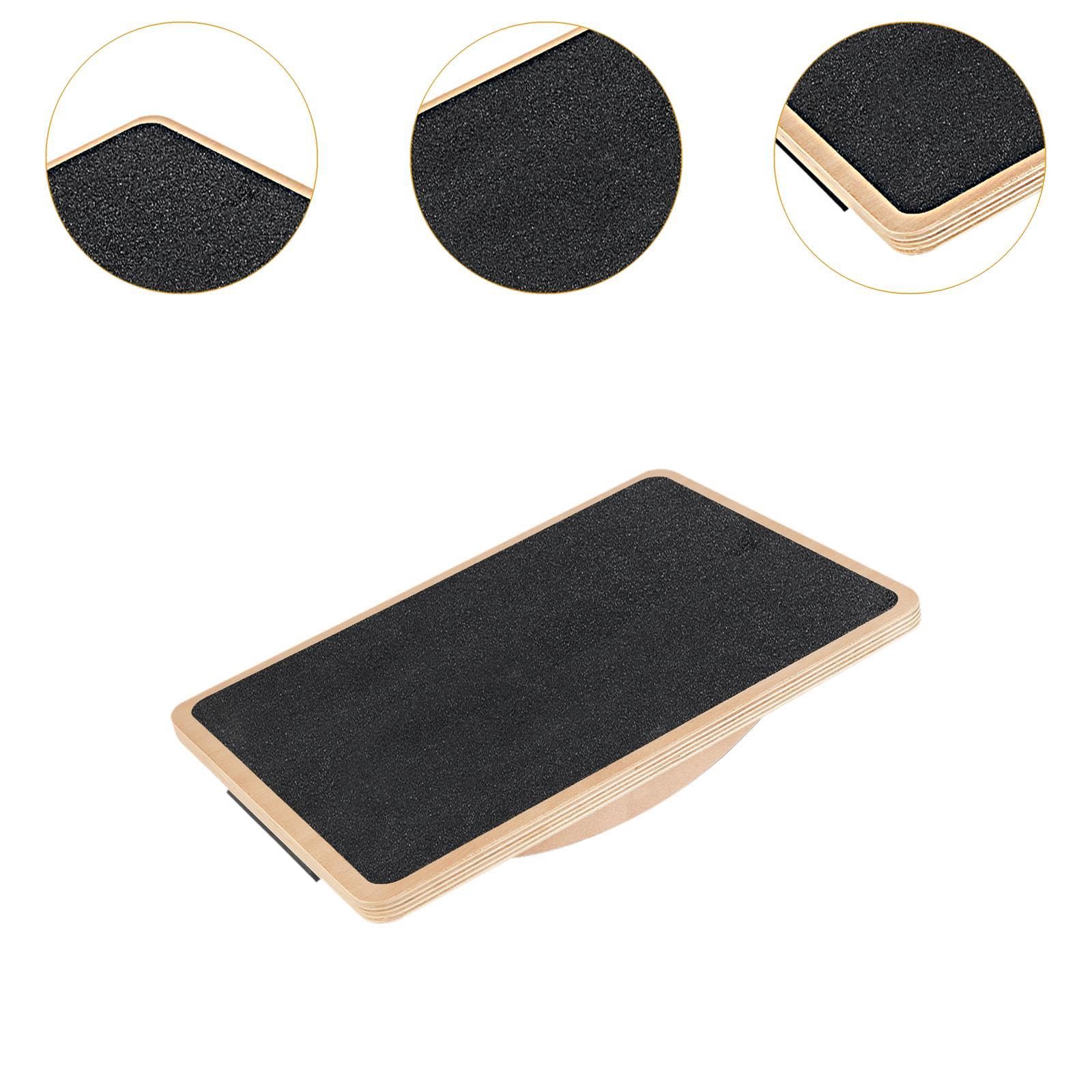 Tabla de Equilibrio de Madera para Hombres Y Mujeres, Ideal para Ejercicios de Equilibrio Y Estabilidad.