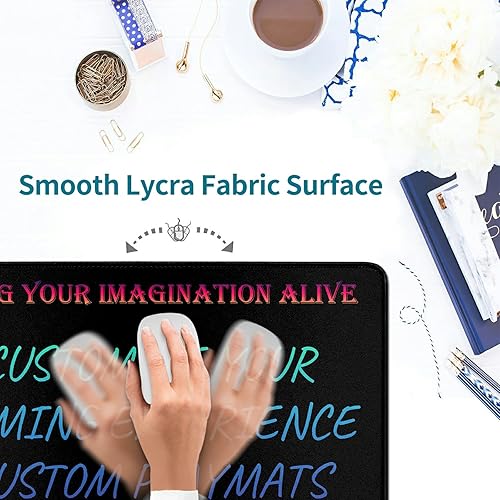 Miniatura 6 de Tapete de juego personalizado, tu propio tapete de juego personalizado de tarjeta MTG para mujeres, hombres y niños, personalizado de 14 x 24