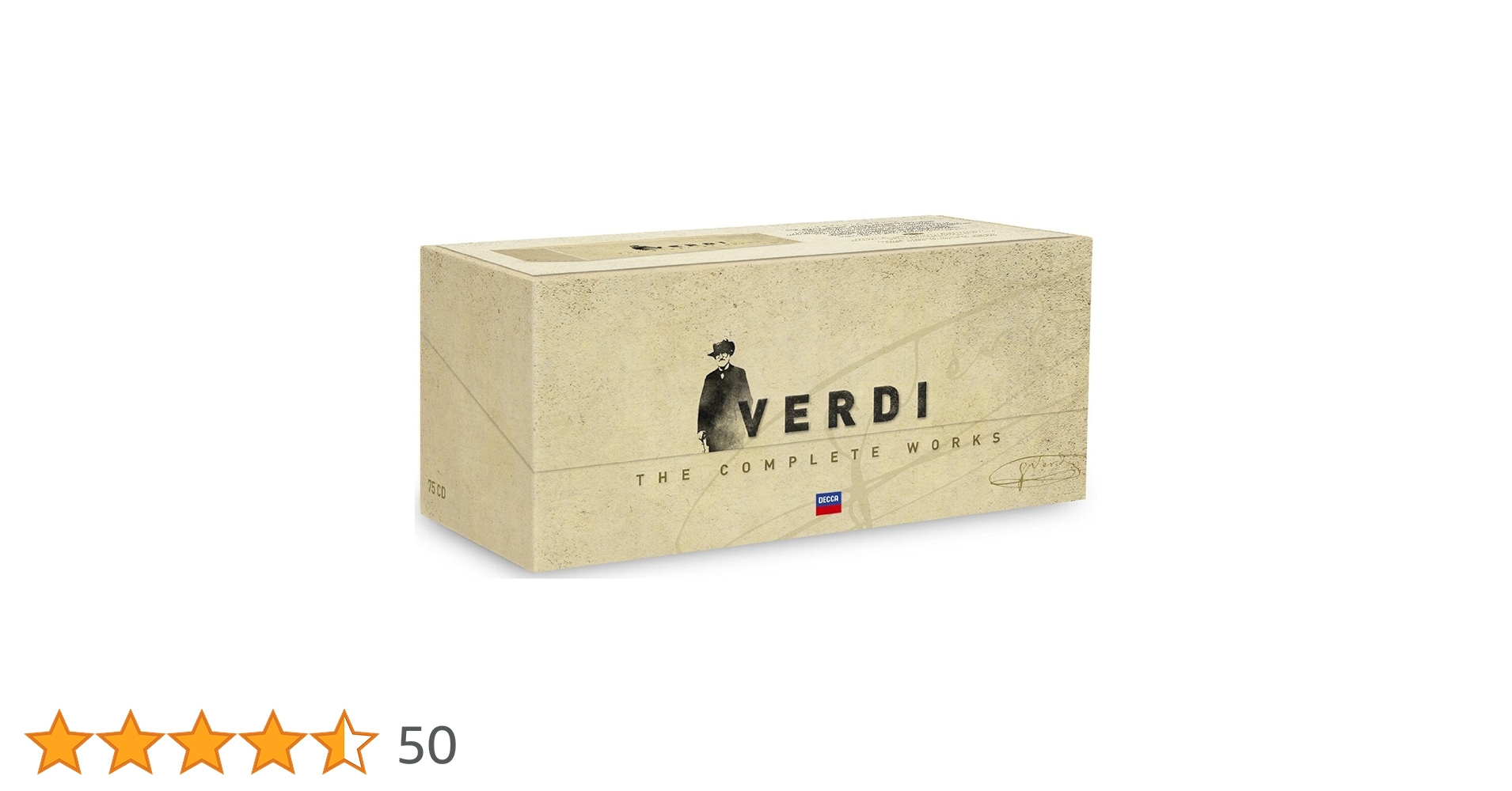 Verdi: Complete Works - 75 CD Set LIMITED EDITION: Various Artists