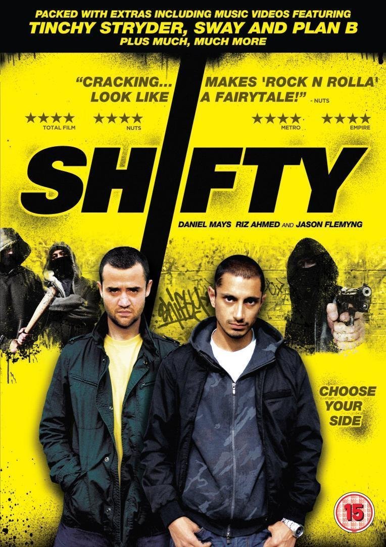 DVD Shifty. Movie. Film. Daniel Mays. Riz Ahmed. Jason Flemyng. Francesca Annis