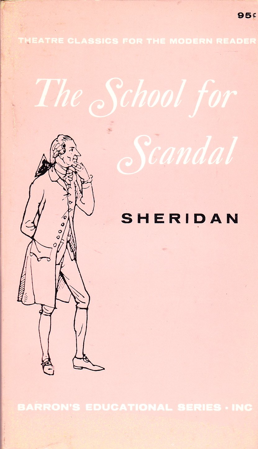The School for Scandal: Sheridan, Richard B.: Amazon.com: Books