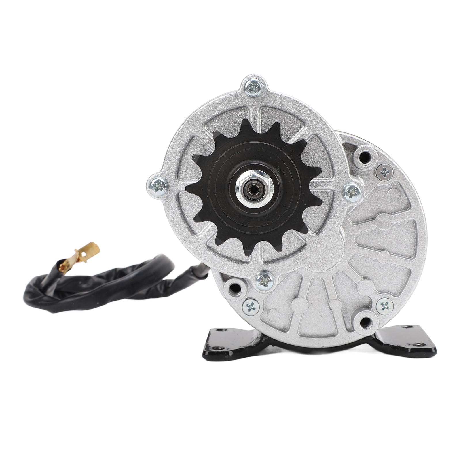 Motore elettrico con riduttore 36V 350W MY1016Z3 con pignone da 13 denti – Motore DC silenzioso in filo di rame puro per bici elettriche, scooter, pocket bike, fuoristrada, ATV e