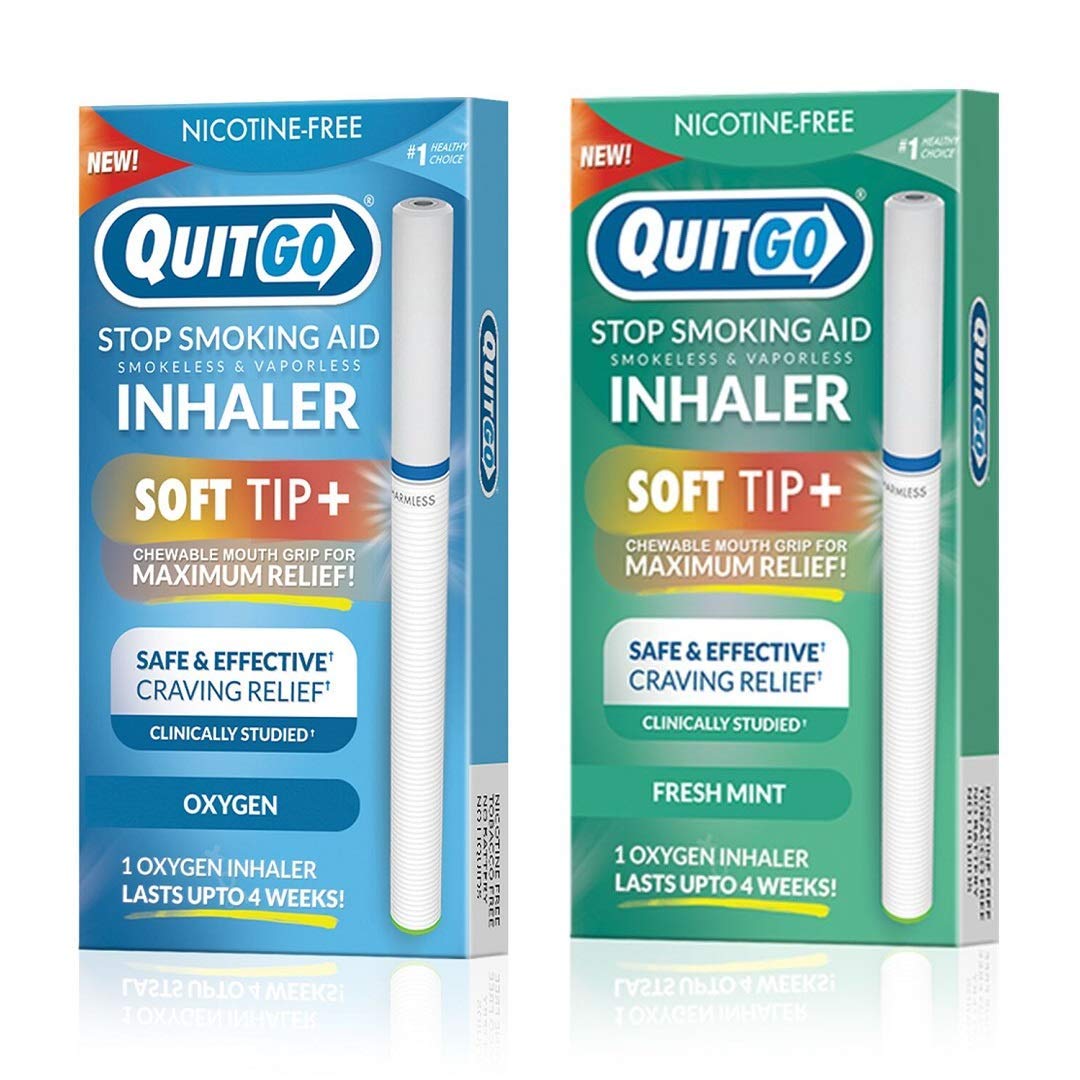 Buy QuitGo Inhaler Smoking Alternative with Oxygen Air Filter, Oral