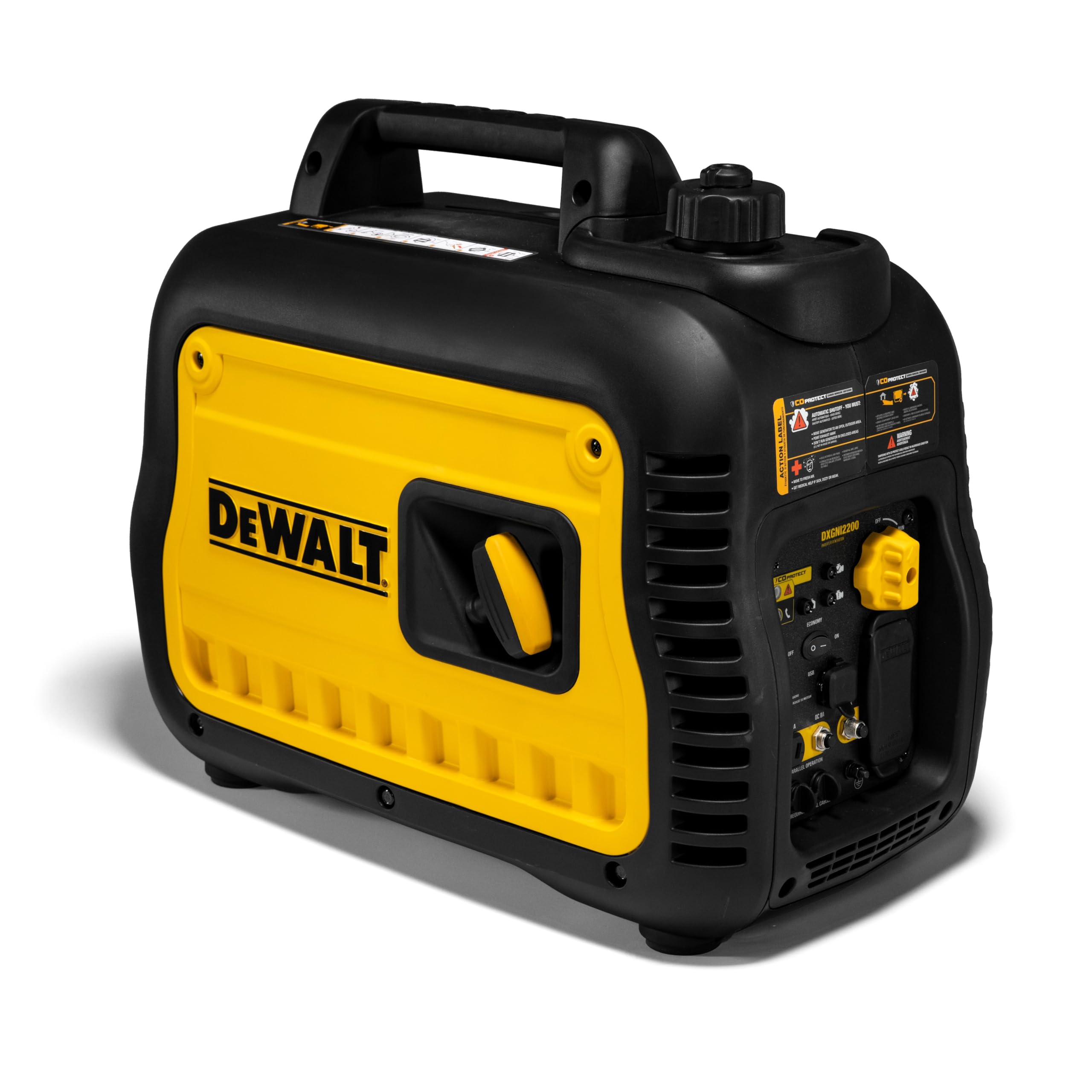 DEWALT 2,500-Watt Portable Inverter Generator, front view