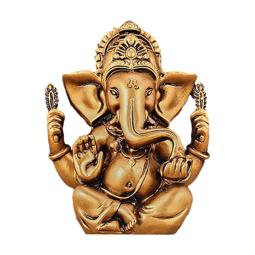 Amazon.co.jp: B Baosity ガネーシャ置物 ガネーシャ像