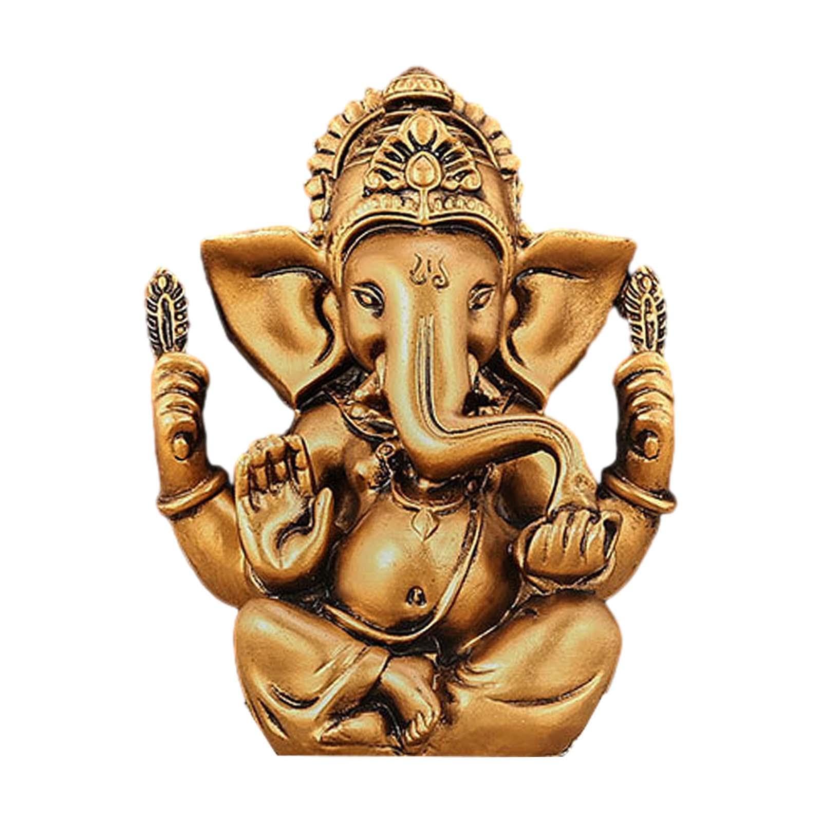 ガネーシャ 置物 ④ Amazon.co.jp: STARTIST インドのガネーシャ置物象仏像ヒンドゥー教象
