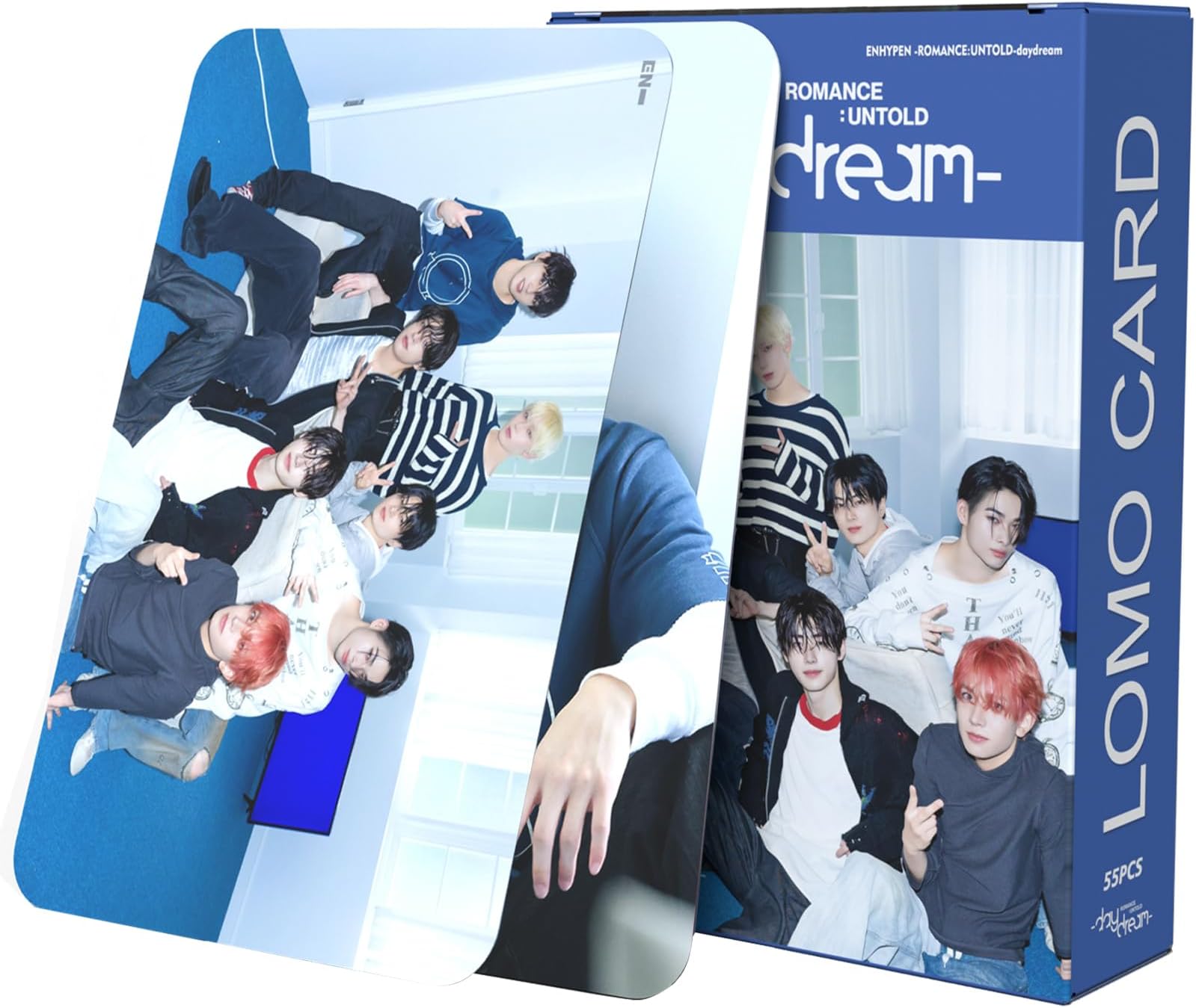 KPOPBPEnhypen Day Dream Album Photocards 55 PCS Romance Untold Kpop Lomo Cards Gift Merch for ENGENE Boys and Girls