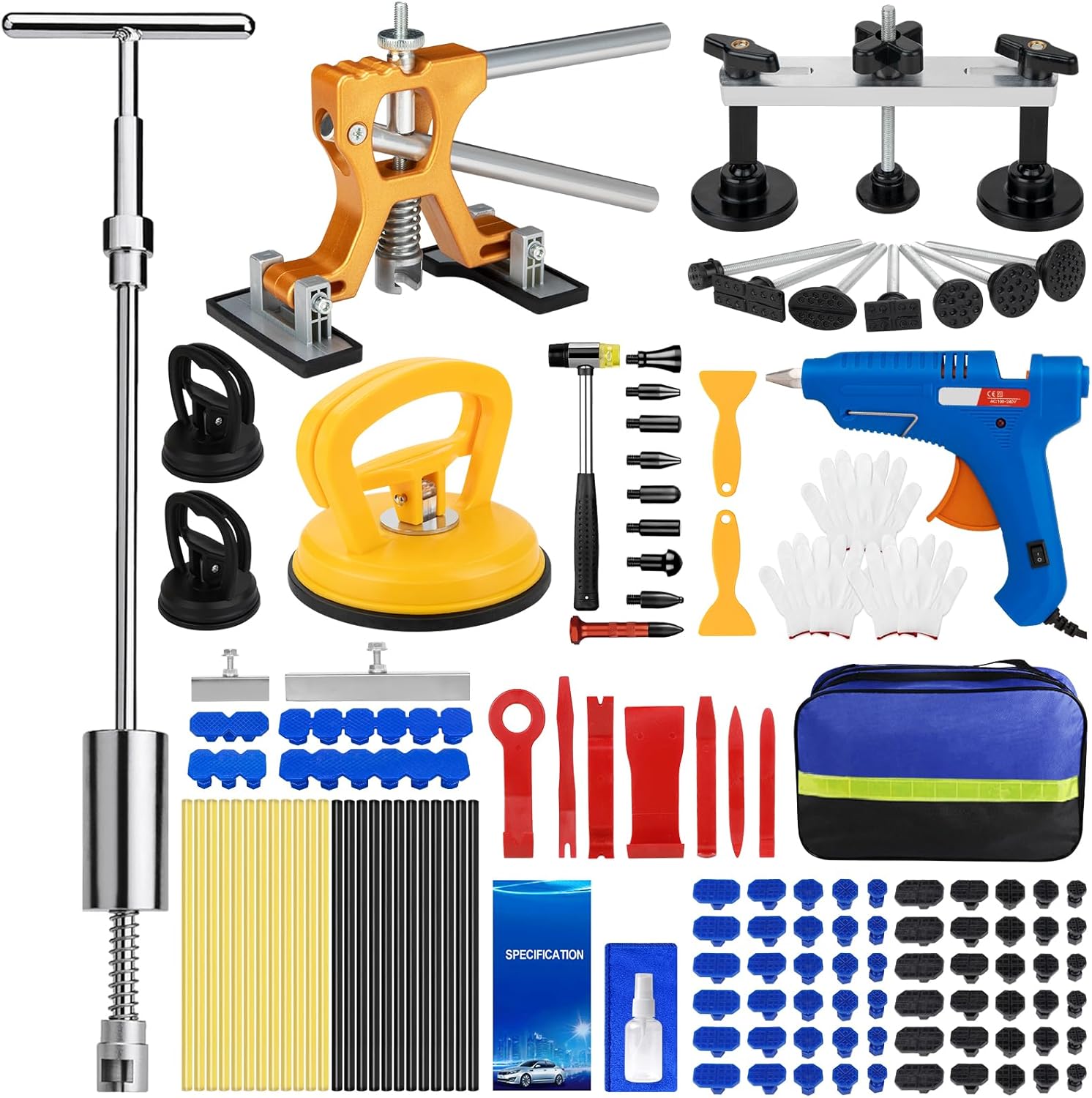 Car Dent Puller Kit