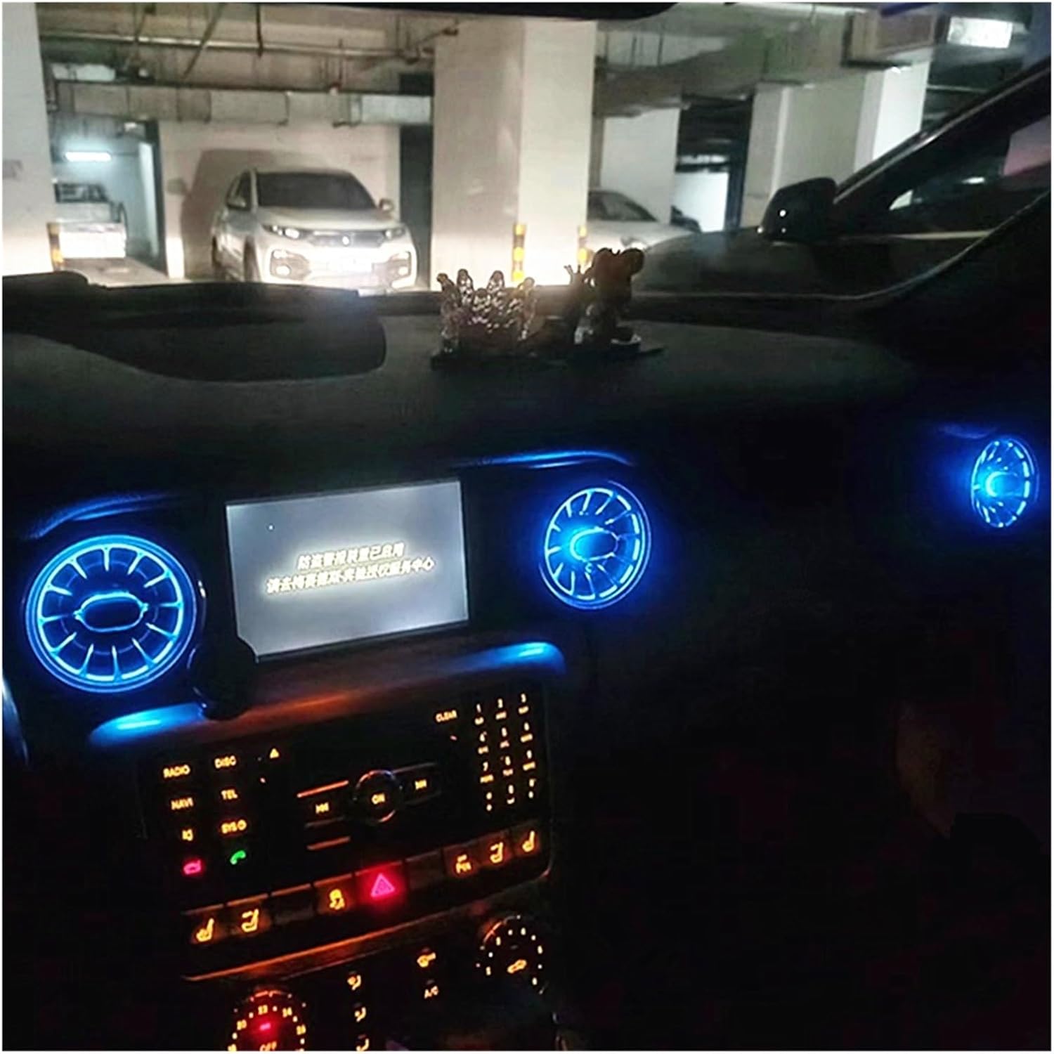 Car air conditioning outlets SLK air conditioning vents GLK SLK200 vent interior atmosphere light(GLK 1 set of 4)