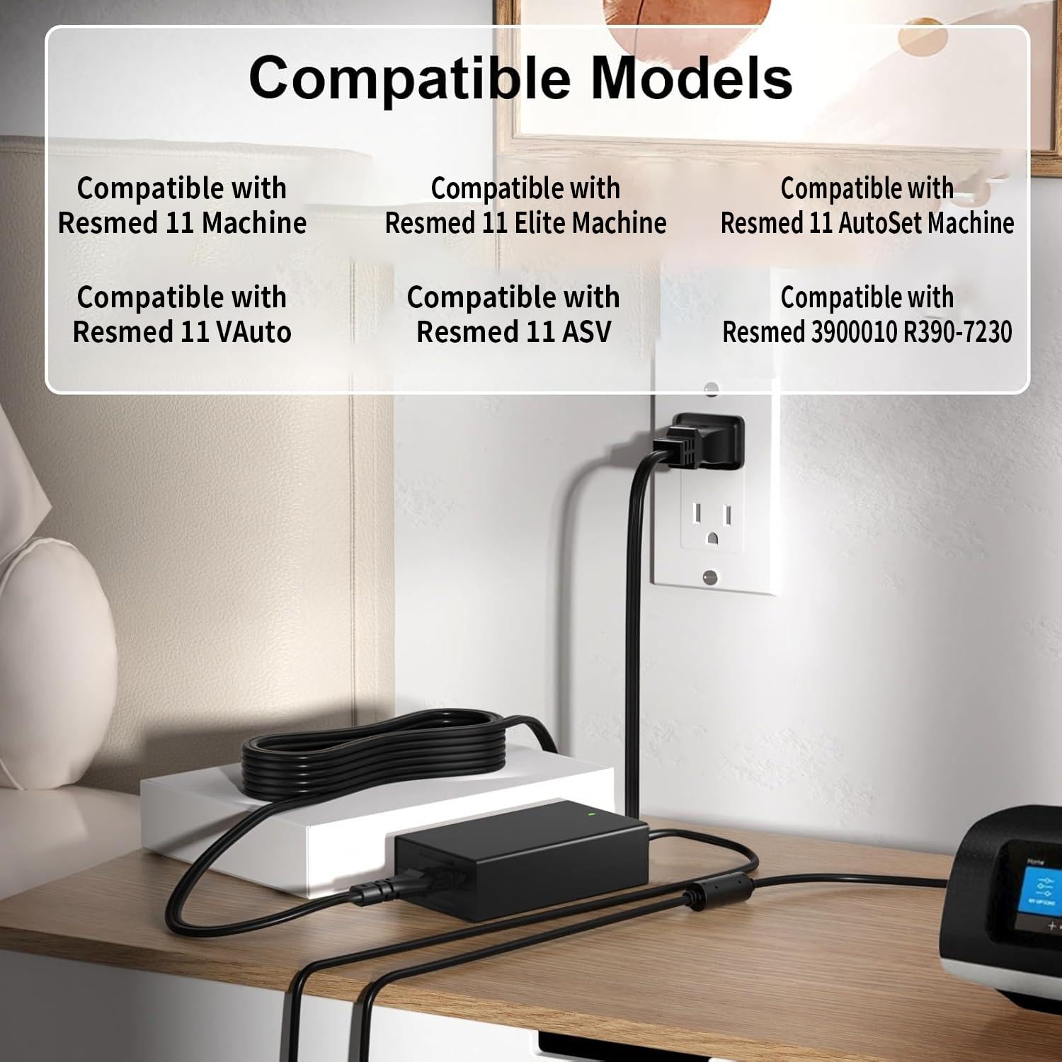 Amazon.com: IBERLS 65W 24V Power Supply Cord Fit for Resmed