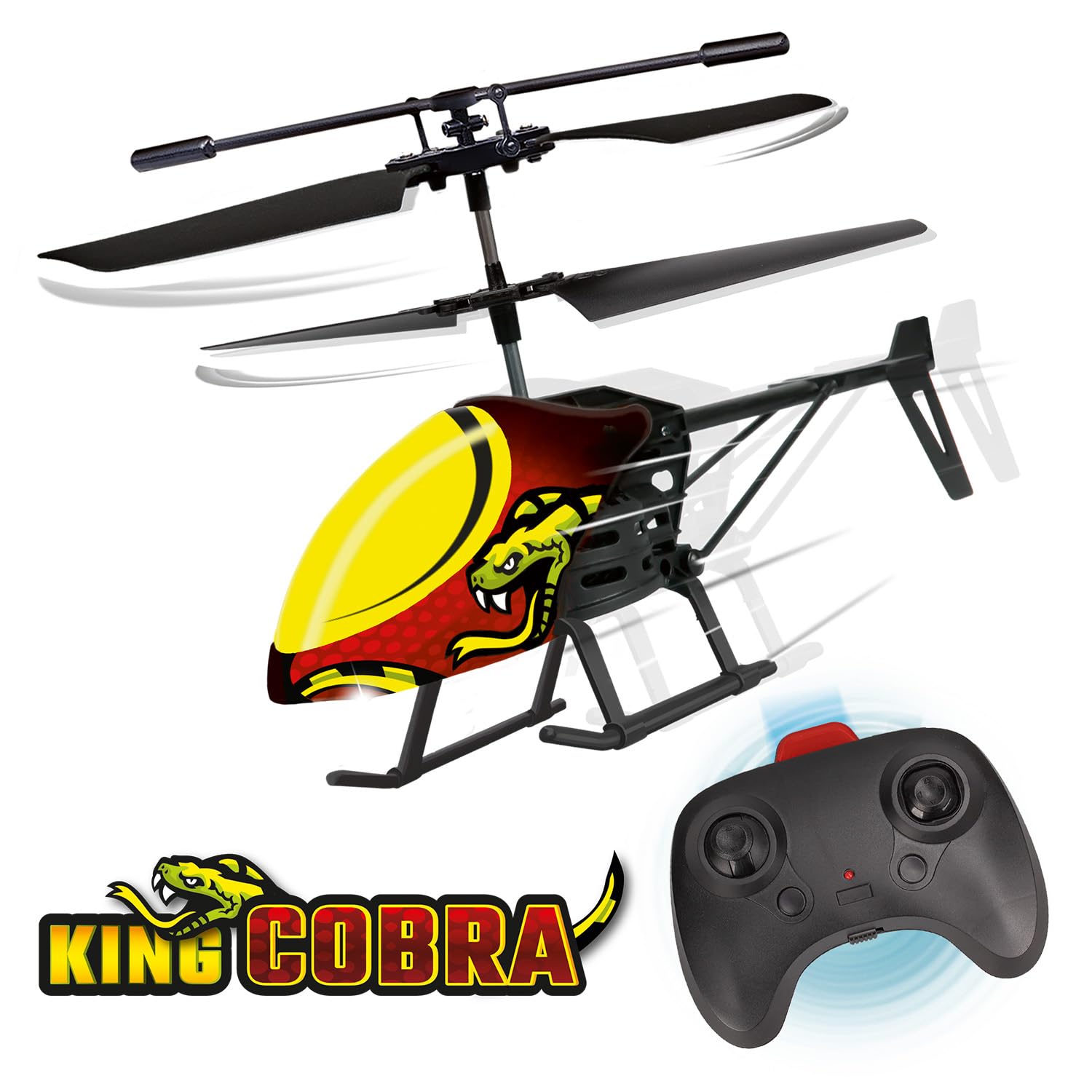 Xtrem Raiders - RC Helicopter King Cobra | Remote Control Helicopter 2,5 Channel | Indoor RC | Boys Toys Age 8 | Gifts For Children 8 Years Old - Image 2