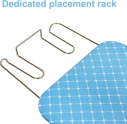 Miniatura 6 de Tabla de planchar de 42 pulgadas, tabla de planchar plegable de tamaño completo, tabla de planchar doméstica plegable de 4 patas, tabla de planchar