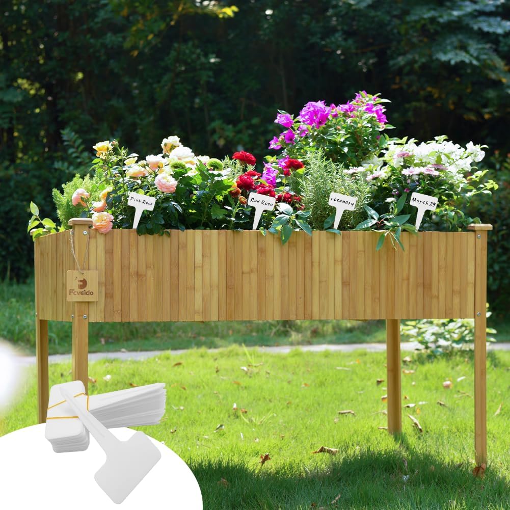 200 Pcs Thick Plastic Plant Labels, Seed Remark Name Sign, Waterproof Flower Potting Name Markers, T-Type Tags Nursery Garden Labels Re-Usable Plant Tags for Outdoor Garden - Image 7