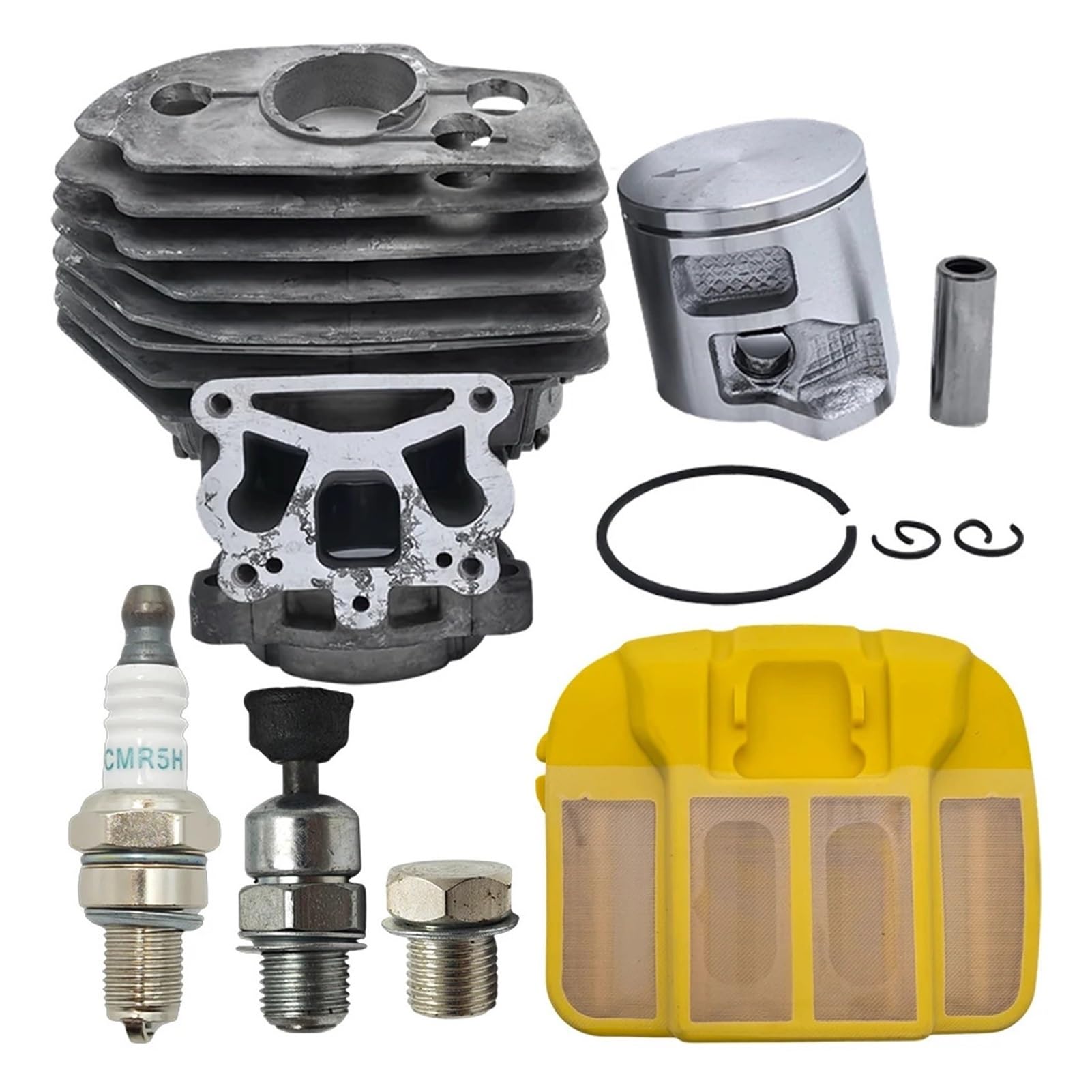 Bougie et cylindre Husqvarna 545 résolvant les pannes de démarrage sur Jonsered CC2252