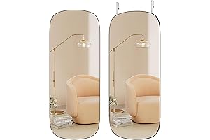 SONGMICS Over The Door Mirror, Full Length Mirror
