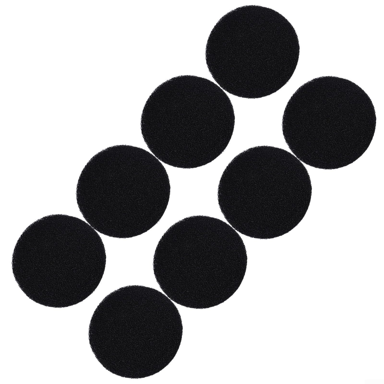 Lot De 8 Filtres Charbon Actif Pour Poubelle Compost - Filtres Ronds 16cm Coton Absorbant Odeurs