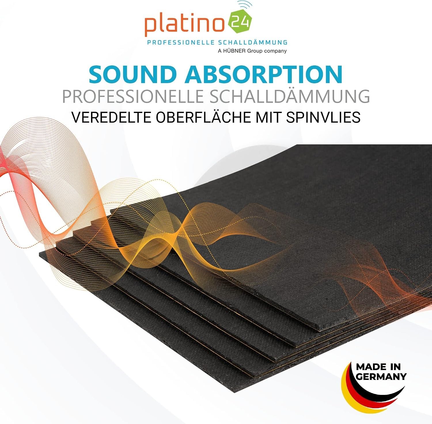 platino24 Bitumenmatten 50er Set – 500x200x3,6mm – Auto & Kfz XXL Premium | Schall- und Vibrationsdämmung für Blechteile – Temperaturbeständig – Montage ohne Werkzeug mit selbstklebender Rückseite