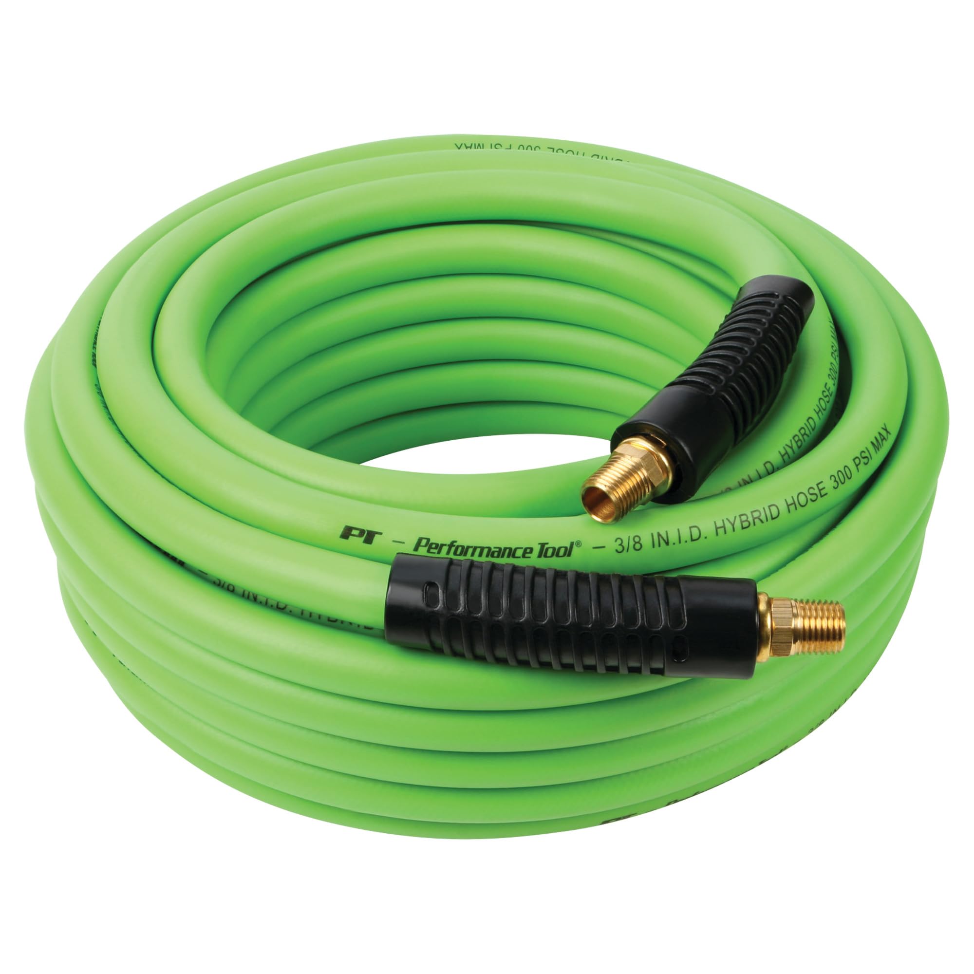 Performance Tool M617 Hybrid Air Hose - Durable and Flexible 3/8-Inch x 50ft Hose for Maximum Performance and Efficiency in Air Compressors and Tools