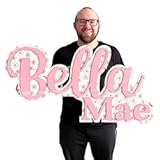 Custom Wooden Name Sign - Baby Name Sign - Nursery Name Sign - Personalized Name Sign - Family Name Sign - Last Name Signs For Home - Wedding Birthday Event Play Room