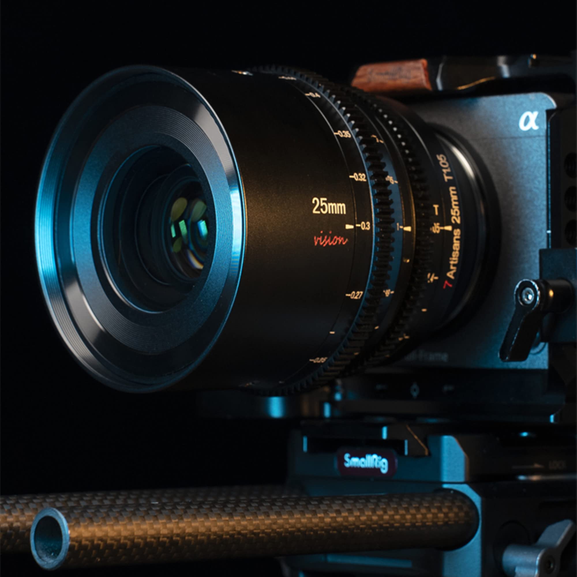 7artisans 25mm T1.05 シネマレンズ Eマウント ND付 7Artisans 25mm T1.05 本気のシネマレンズレビュー 低価格で高