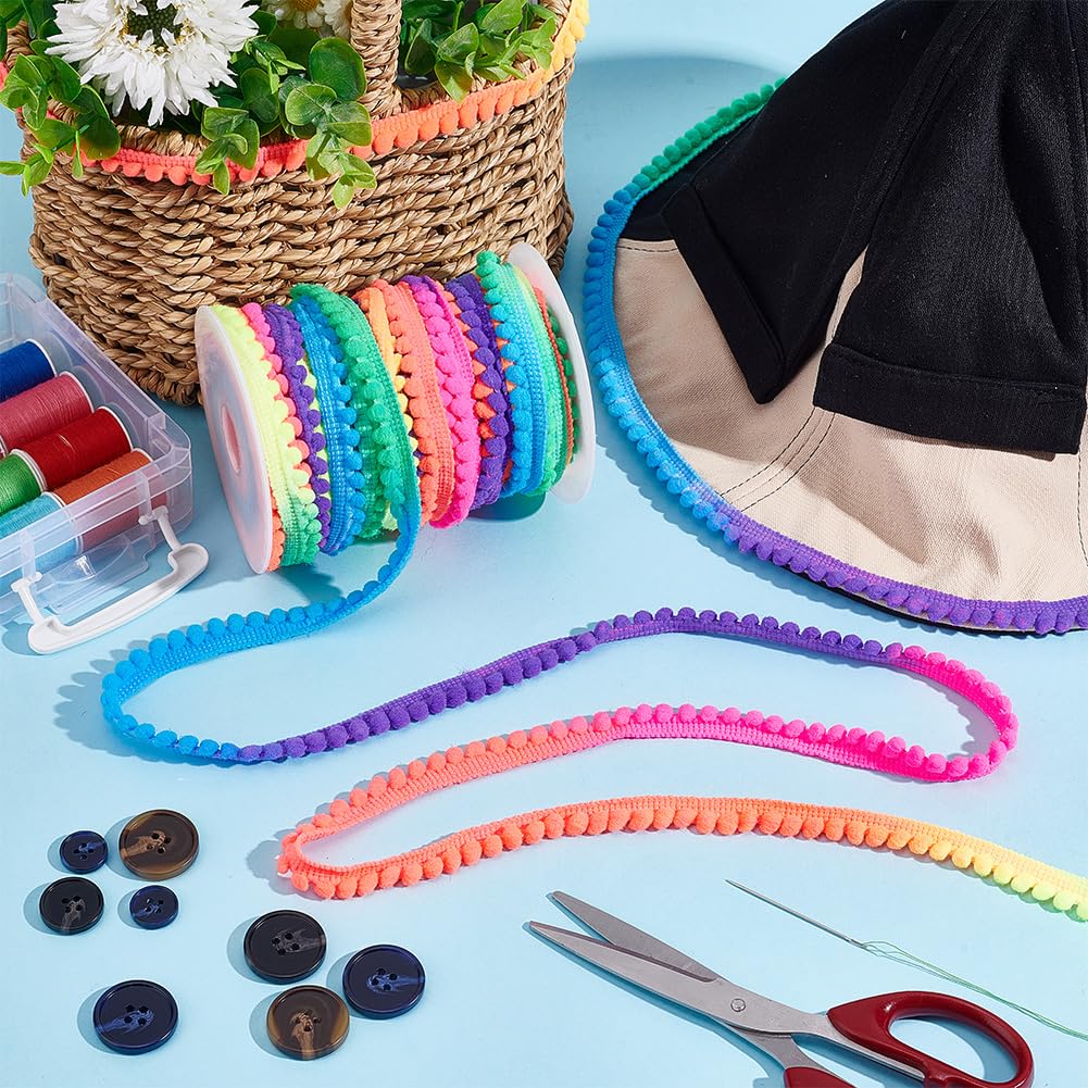 Flecos Dorados Para Coser PH PandaHall Bolas De Pompones De