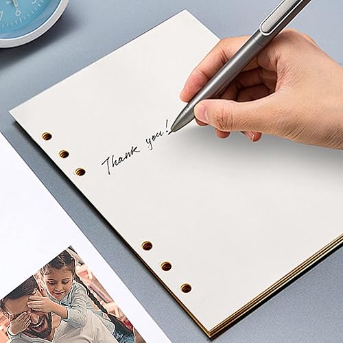 Miniatura 8 de DND - Cuaderno diario, libro único de 400 páginas con carpeta de 6 anillos recargable de cuero de dragones 3D y marcador para mazmorras y dragones,