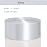 YASEO 1 1/2 Inch Silver Solid Satin Ribbon, 50 Yards Craft Fabric Ribbon for Gift Wrapping Floral Bouquets Wedding Party Decoration