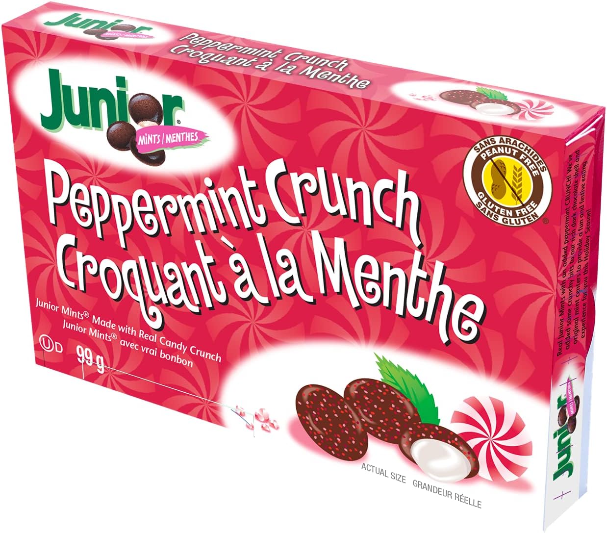 Junior Mints, Peppermint Crunch, 99 grams (1 Box) Amazon.ca Grocery