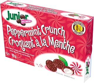 Junior Mints, Peppermint Crunch, 99 grams (1 Box)