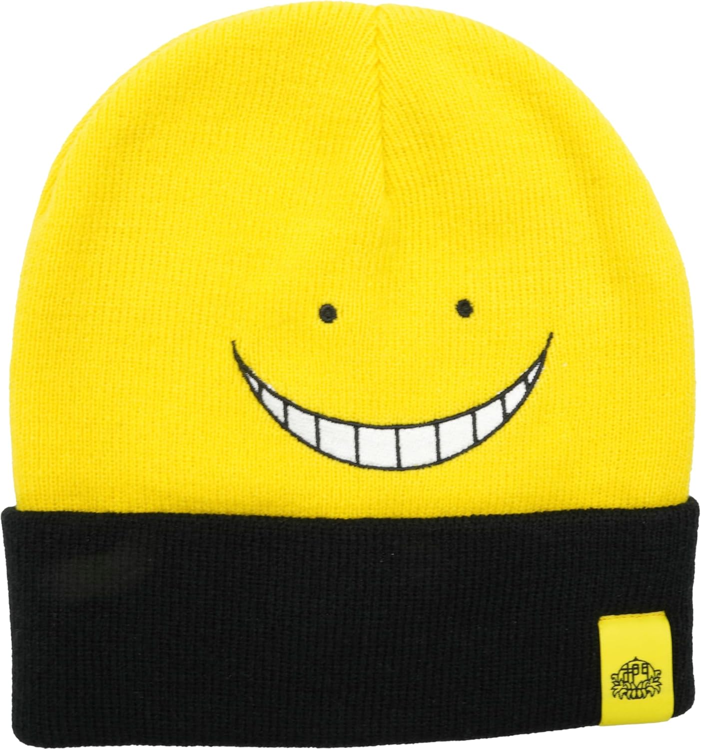 ABYstyle Assassination Classroom Koro Sensei Black & Yellow Beanie Anime Manga Accessories Merch