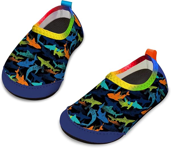 Chaussures Aquatiques Enfants Chaussures d'eau Bébé Séchage Rapide Chaussures Aqua pour Piscine Plage Garçons Filles - 1