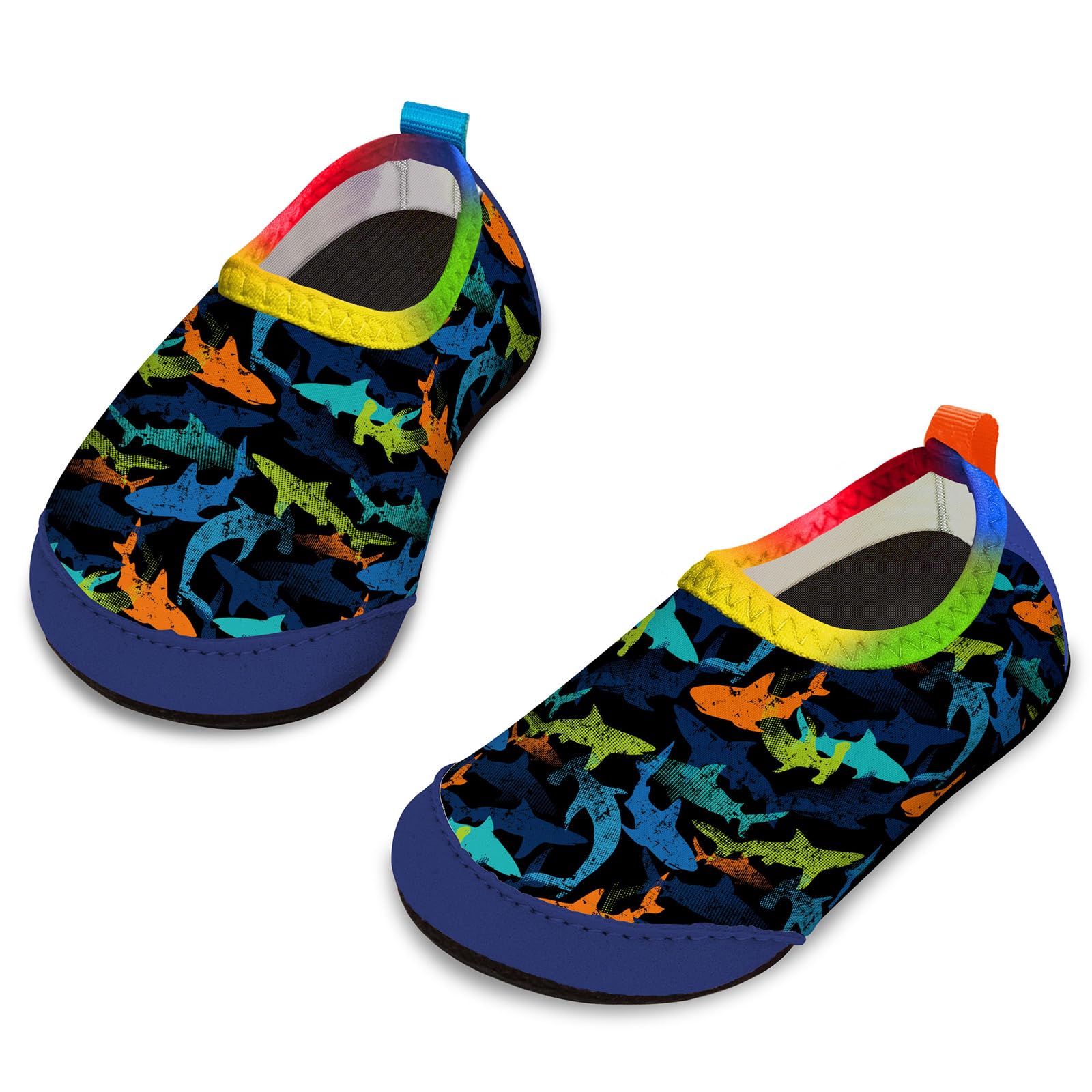 Apolter Baby Boys and Girls Swim Water Shoes Barefoot Aqua Socks Non-Slip for Beach Pool Toddler