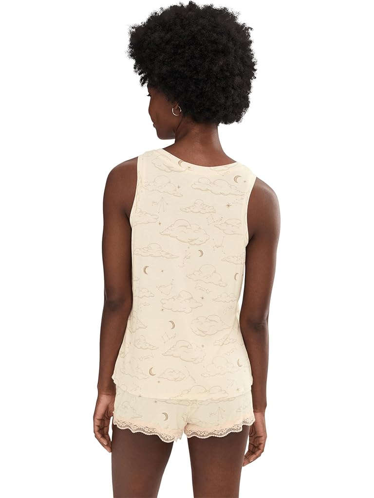 White HONEYDEW All American Shortie Set