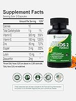 Vista 7 de AREDS 2 Vitaminas para los ojos - Luteína Zeaxantina Complejo - 120Cápsulas
