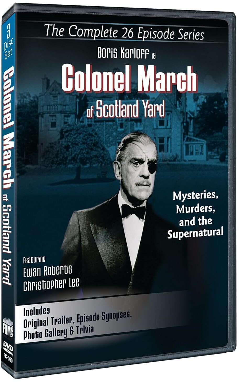 Colonel March of Scotland Yard serie completa DVD de Boris Karloff para solucionar tus tardes aburridas 1