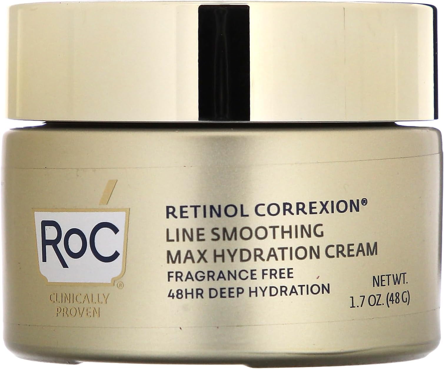 RoC Retinol Correxion Max Daily Hydration Face Moisturizer, Fragrance-Free