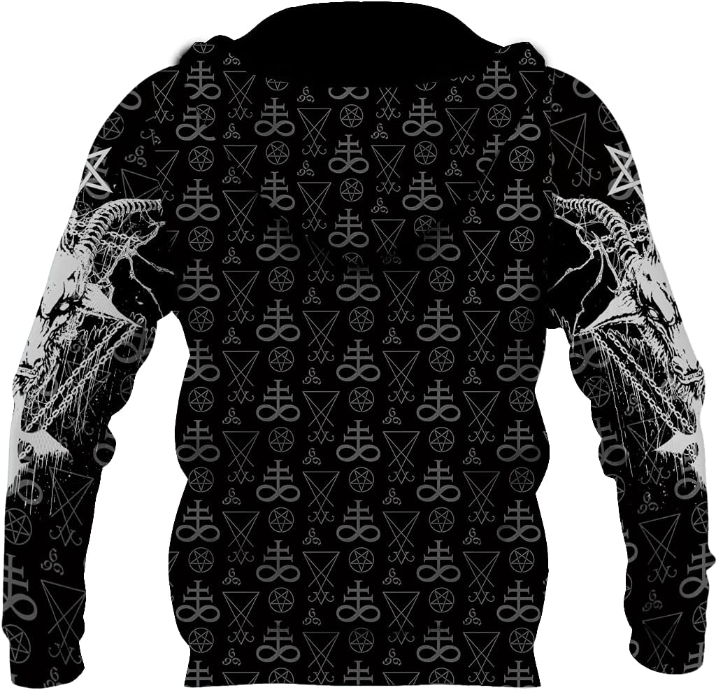 CHAOS MONKEY Unisex Mens Hoodies 3d Print Pullover Hooded Sweatshirt Hoodie for Men Women