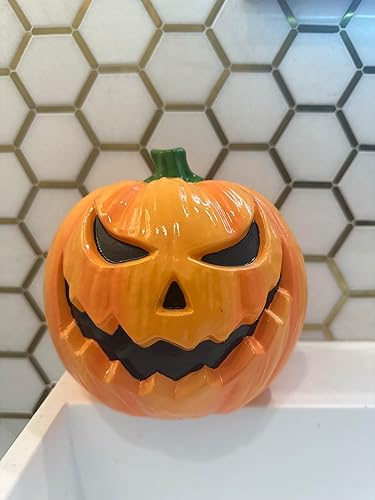 Miniatura 1 de Calabaza de Halloween con luz LED, decoraciones de Halloween, decoración de Halloween para interiores, calabaza iluminada