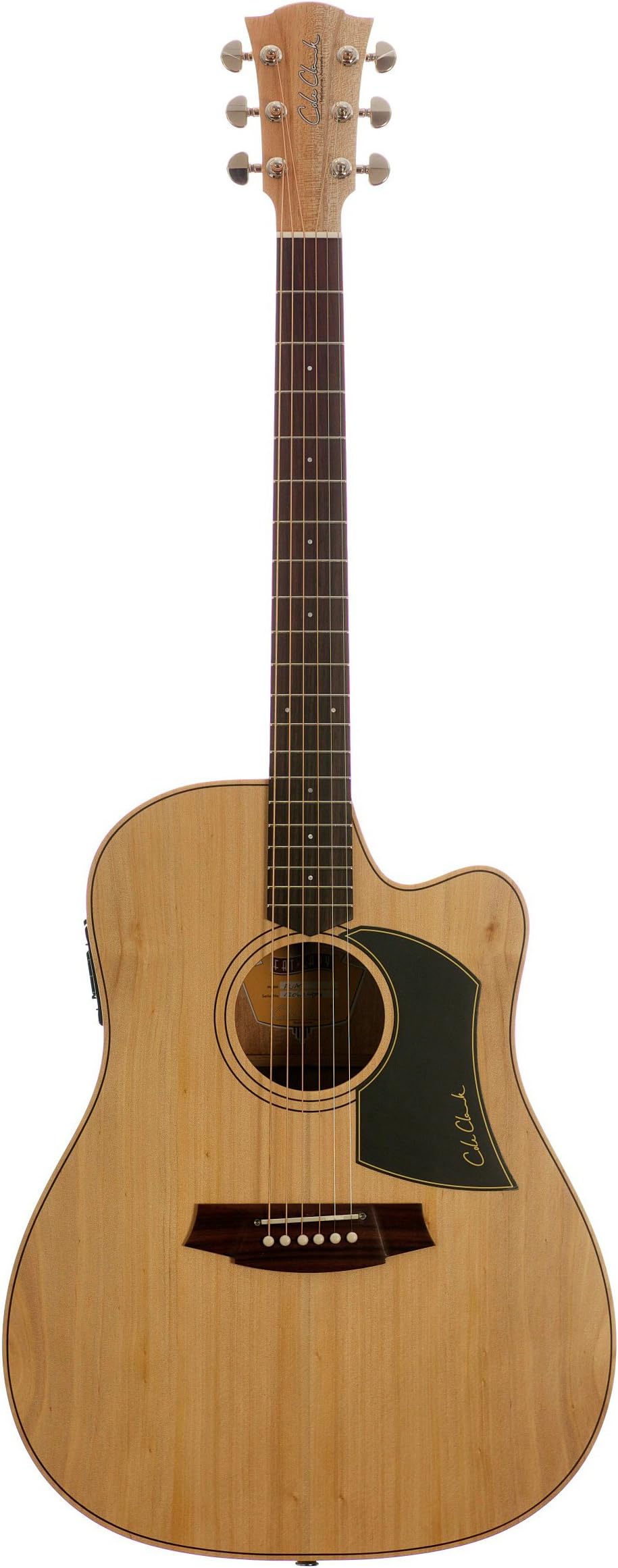Fat Lady Cole Clark 1-CW Bunya/Maple Acoustic Guitar Case-Dreadnought
