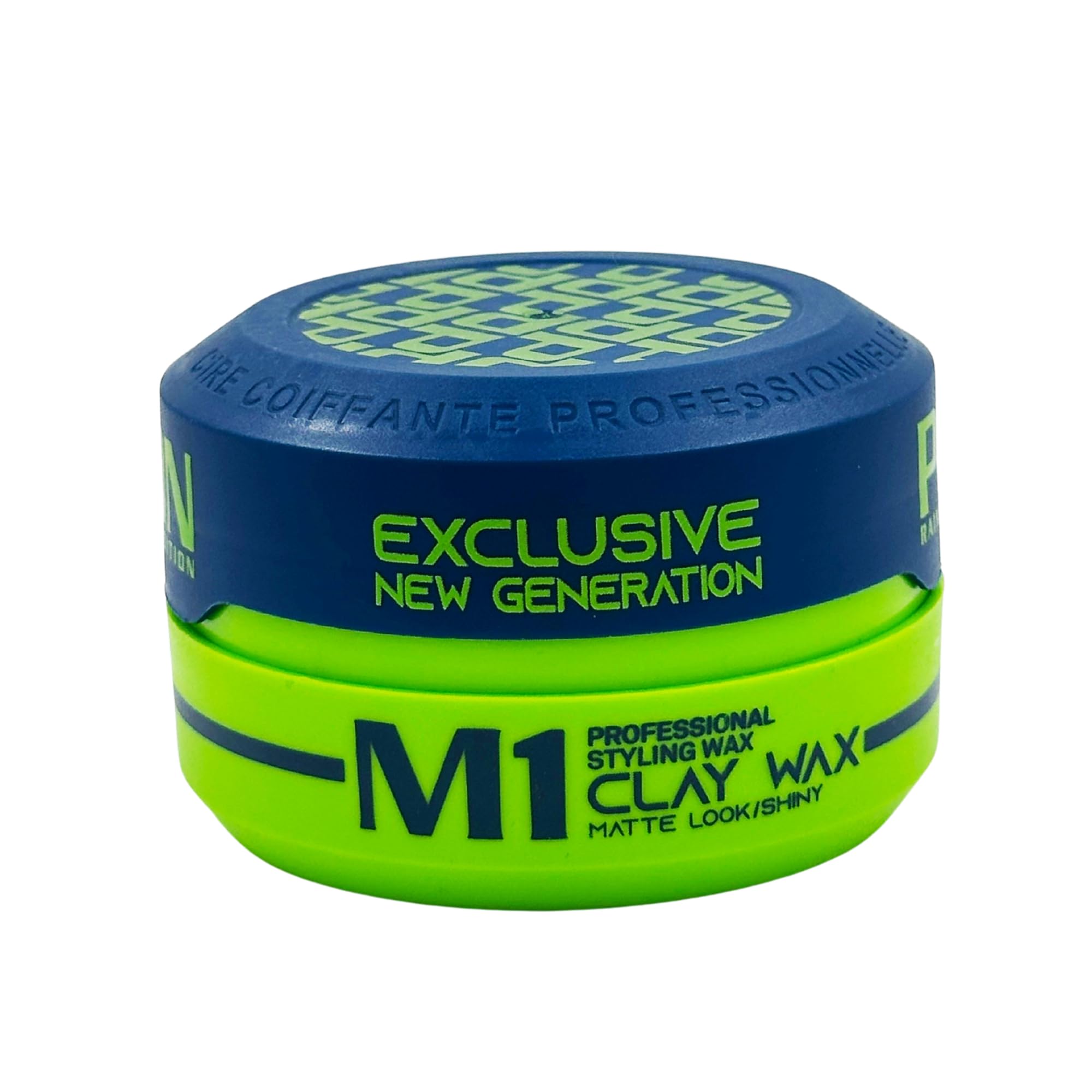 Pion Professional Hair Styling Wax Series 150ml - Long-Lasting Hold, Texture and Volume, Daily Use, For All Hair Types (150ml (Pack of 1), M1 Clay) - Image 2
