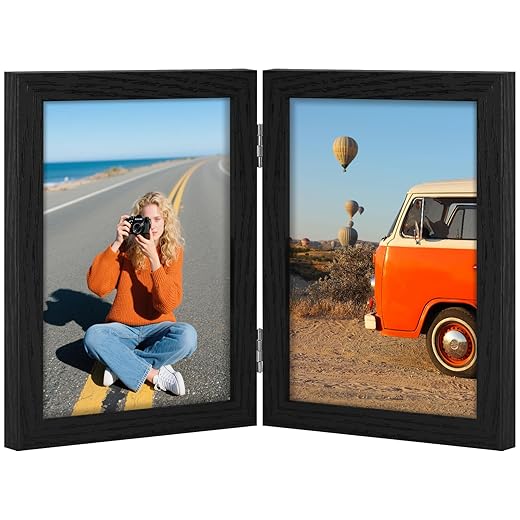 5x7 Hinged Double Picture Frame - $6.99
