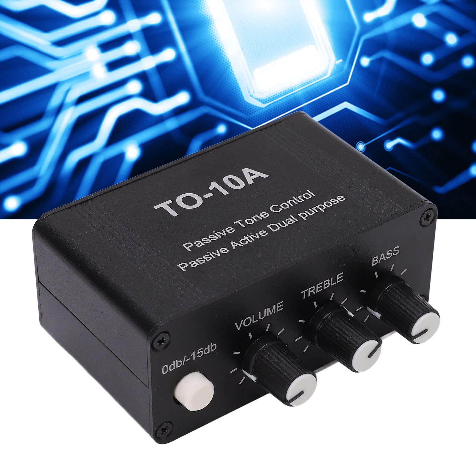 NE5532 Mini Preamplificatore Audio Stereo con Ingresso/Uscita 3.5mm per DVD CD MP3 TV