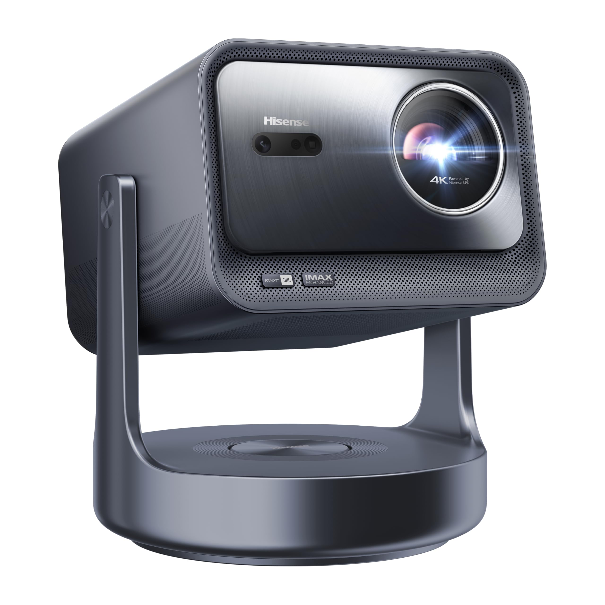 Hisense - C2 Ultra - Laser Smart Mini Projector - 4K Ultra HD - Grey C2 Ultra