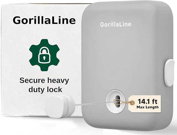 GorillaLine Infällbar tvättlina 4.2m