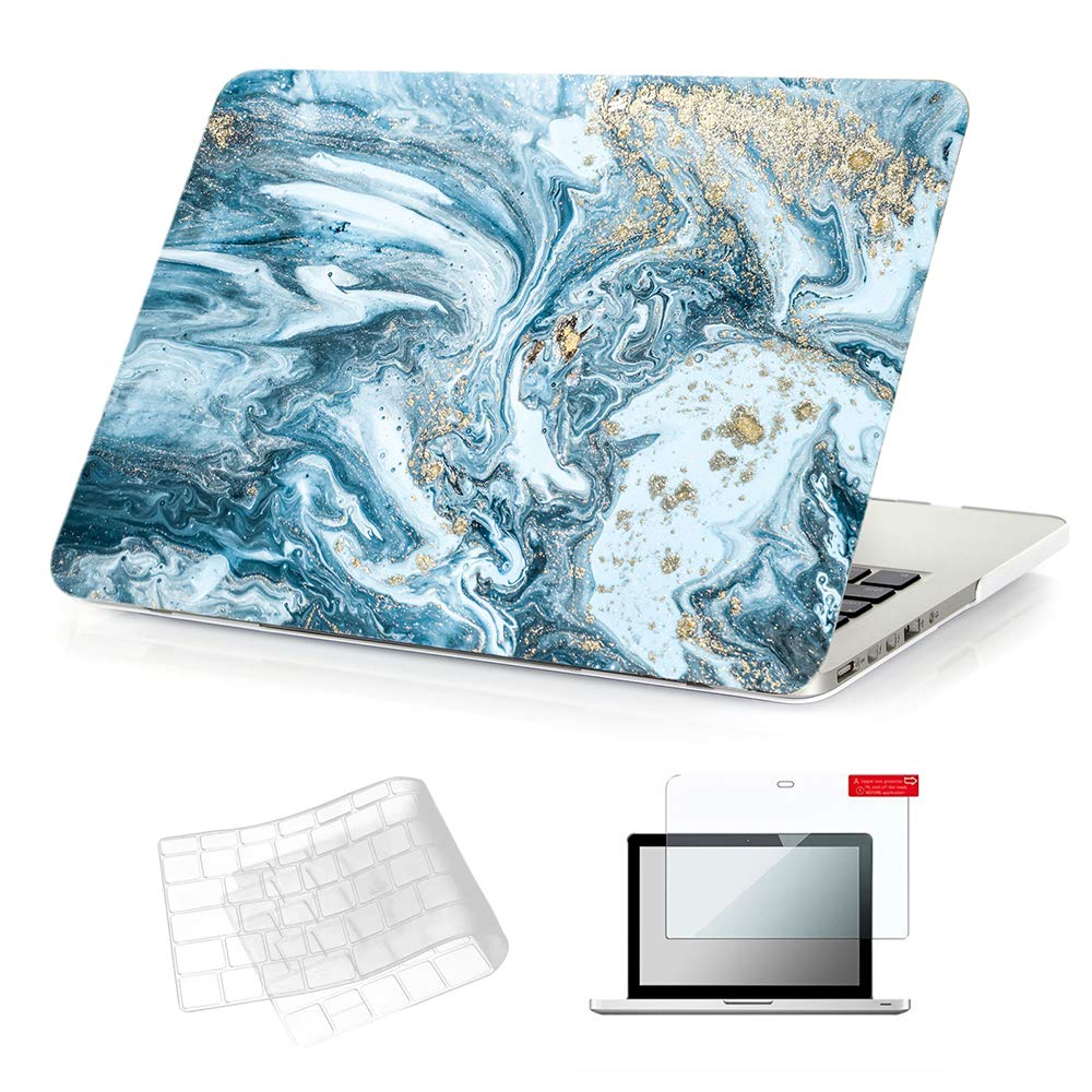 Se7enline Compatible with 13.6 MacBook Air Case M2 M3/M4 2022-2025 for Mac Air 13.6-inch A2681/A3113/A3240 Laptop Hard Shell Case with Keyboard Protective Cover & Trackpad Protector, Colorful Floret — view 94