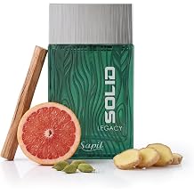 Sapil Solid Legacy Fresh Woody Perfume for Men EDT 3.4 oz 100ml