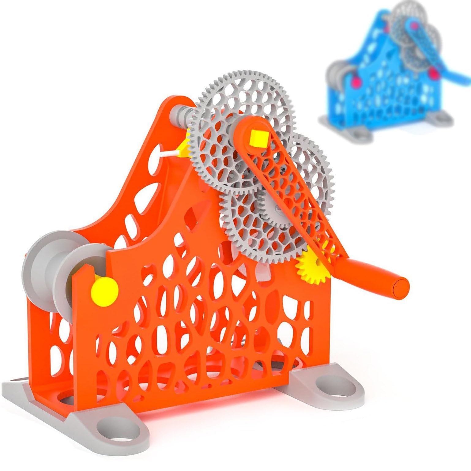 GmpTzitzith 3D Filament Spool Winder For 1kg Spools, 3d Filament Respooler, Electric Spool Rewinder, Automatic 3d Filament Respooler, 3D Printing Enthusiasts, Welders A.OrangeManual
